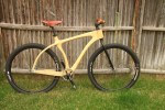 connor cycles wood scorcher bike